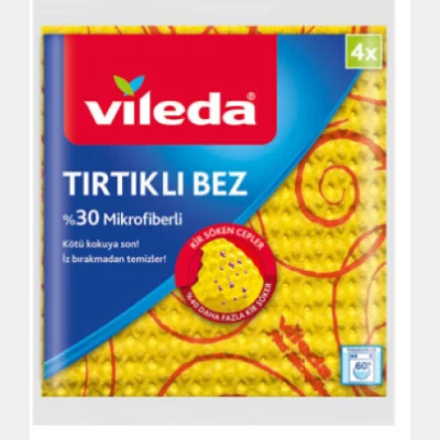Vileda Novolon Serrated Cleaning Cloth 4 pc