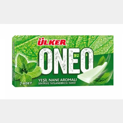 Ülker Oneo Slims Green Mint Gum 14 gr