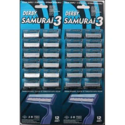 Derby Disposable Type Cartella Samurai 3   12 pc
