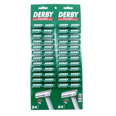 Derby Disposable Type Cartella Single Blade  48 pc