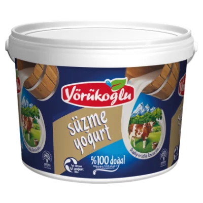 Yörükoğlu Strained Yoghurt 2.5 kg