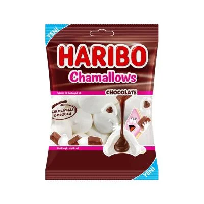 Haribo Chamallows Candy Chocolate  62 gr