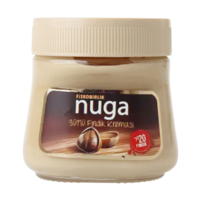 Fiskobirlik Nuga Hazelnut Cream with Milk  350 gr
