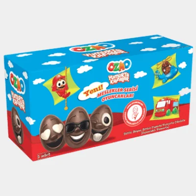Şölen Ozmo Toy Milk, White, Bitter Figured Chocolate 20 gr