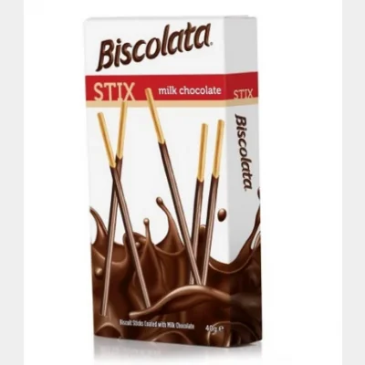 Şölen Biscolata Stix Milk Chocolate Coated Stick Biscuit  27.5 gr