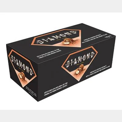 Şölen Dıamond Milk Chocolate Coated Wafer with Whole and Hazelnut Cream 1 kg