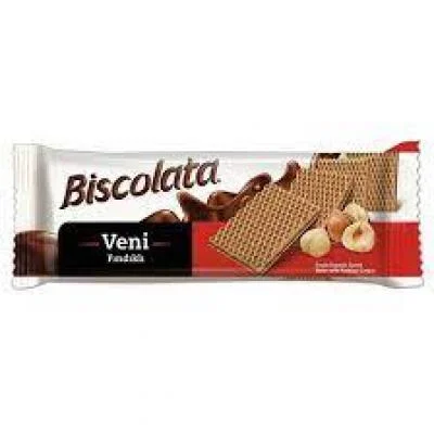 Şölen Biscolata Veni Hazelnut Cream Wafer 75 gr