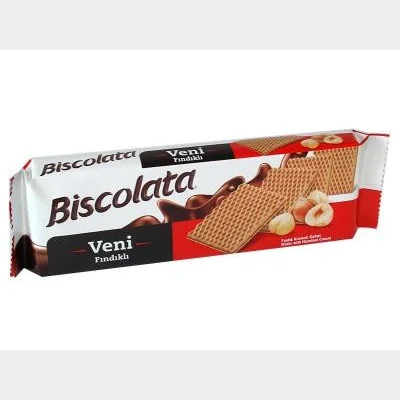 Şölen Biscolata Veni Hazelnut Cream Wafer 110 gr