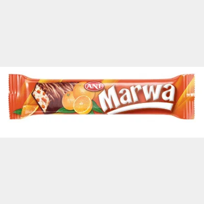 Anı Marwa Milky Cocoa Coated Orange Nougat Bar 18 Gr