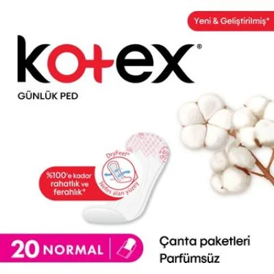 Kotex Anydays Pads Regular  20 pc
