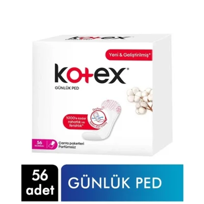 Kotex Normal Daily Pad 56 Count Unscented