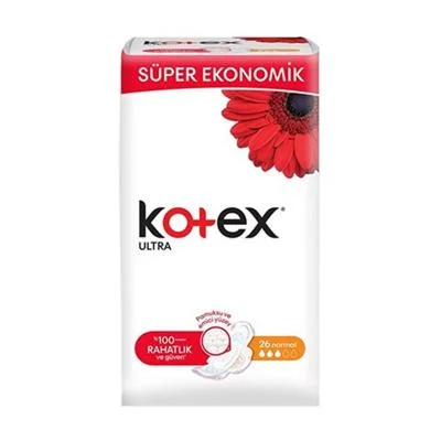 Kotex Pads Ultra Quadro Regular  26 pc