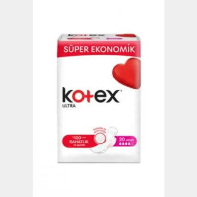 Kotex Pads Ultra Quadro Long  20 pc