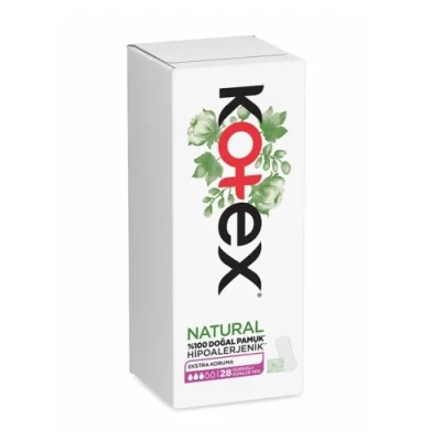 Kotex Natural Normal Daily Pad 28 Count