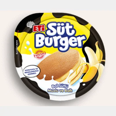 Eti Süt Burger with Banana & Honey  35 gr