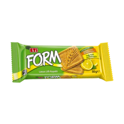 ETİ Form Bran Biscuit with Lemon Fibre 50 GR