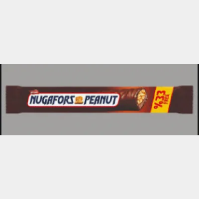 Şimşek Nugafors Chocolate Bar Peanut  45 gr