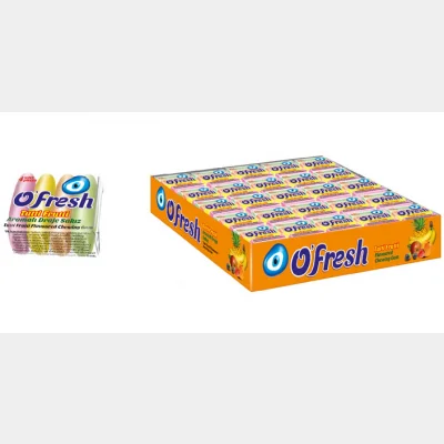 Saadet O'fresh Tutti Frutti Flavoured Sugared Dragee Gum  5 gr