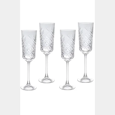 Pasabahce - Timeless Champagne Flute 175cc x 4Pcs