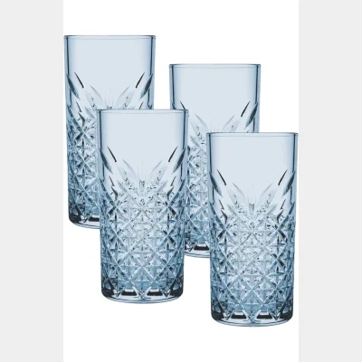 Pasabahce - Timeless Long Drink Tumbler 450ml x 4Pcs