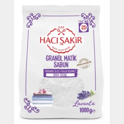 Hacı Şakir Granule Matic Soap Lavender 1000 gr
