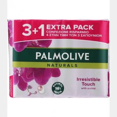 PALMOLIVE ΣΑΠΟΥΝΙ ΜΑΥΡΗ ΟΡΧΙΔΕΑ 3+1 Χ 18ΣΕΤ/ΚΙΒ