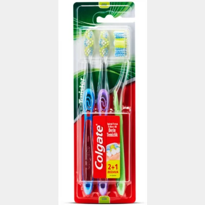 Colgate Twister 2+1 Toothbrush  1 pcs
