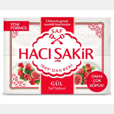 Hacı Şakir Molded Soap Rose 600 gr