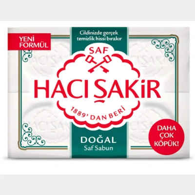 Hacı Şakir Bar Soap Natural 800 gr