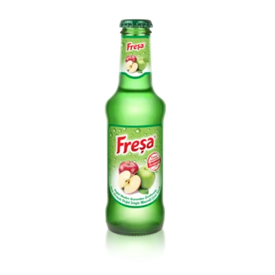Freşa Apple Flavored Natural Mineral Rich Carbonated Drink 200 ml