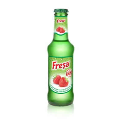 Freşa Strawberry Flavored Natural Mineral Rich Carbonated Drink 200 ml