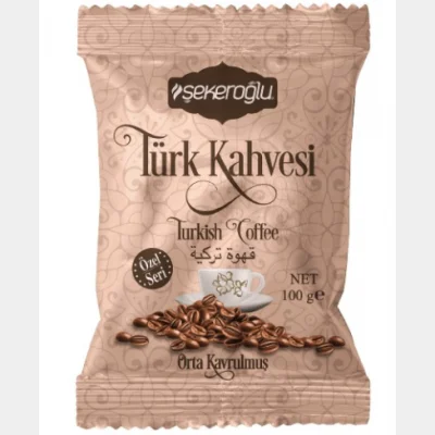 Şekeroğlu Medium Roasted Turkish Coffee 100 Gr