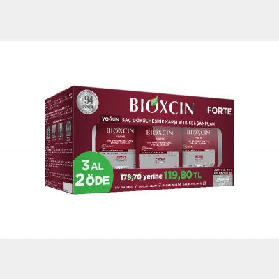 Bioxin Shampoo Forte  3X300 ml