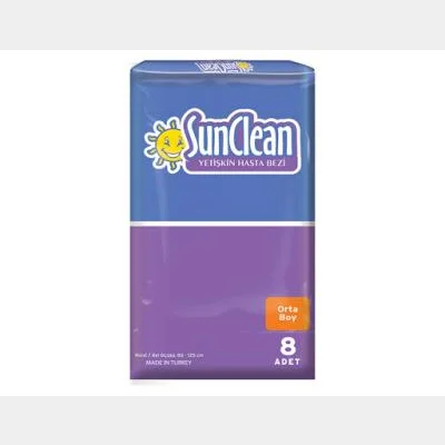 Sunclean Adult Diapers  8 pc