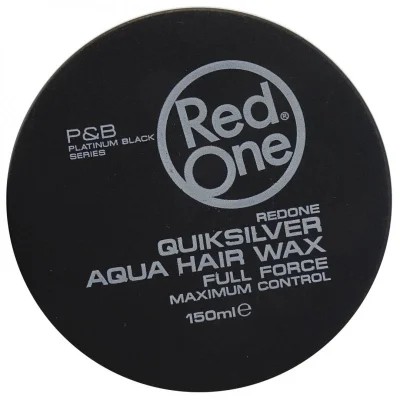 RedOne aqua hair wax 150 ml. Full force Quicksilver (4 minibox of 12 u.)