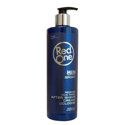 RedOne after shave cream 400 ml. Men professional sport.