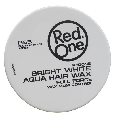 RedOne hair wax 150 ml. Full force bright white.