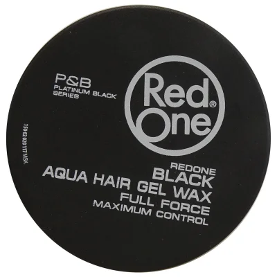 RedOne hair gel wax 150 ml. Full force black minibox.