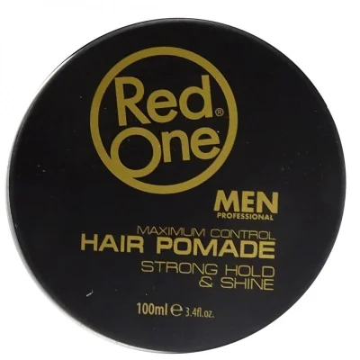 RedOne hair pomade 100 ml. Men professional strong hold & shine glod.