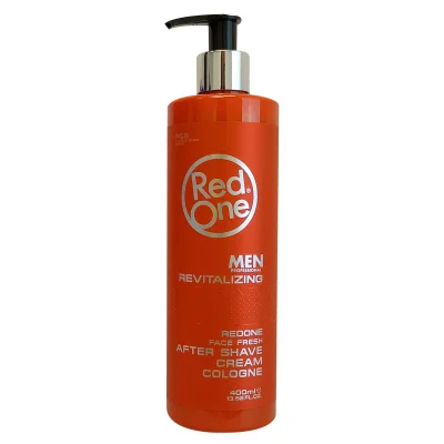 RedOne after shave cream 400 ml. Men professional cologne revitalizing.
