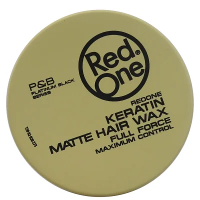 RedOne matte hair wax 150 ml. Full force Keratin. (4 minibox of 12 u.)