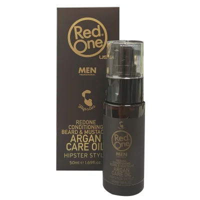RedOne beard & mustache 50 ml. Argan care oil.