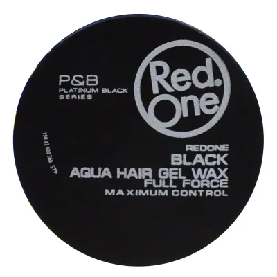 RedOne hair gel wax 50 ml. Full force black.
