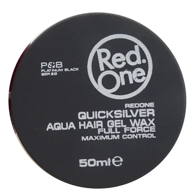 RedOne hair gel wax 50 ml. Full force Quicksilver.
