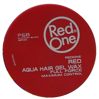 RedOne hair gel wax 50 ml. Full force red.