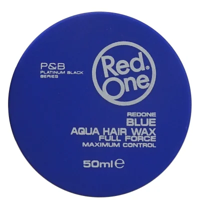 RedOne hair gel wax 50 ml. Full force blue.
