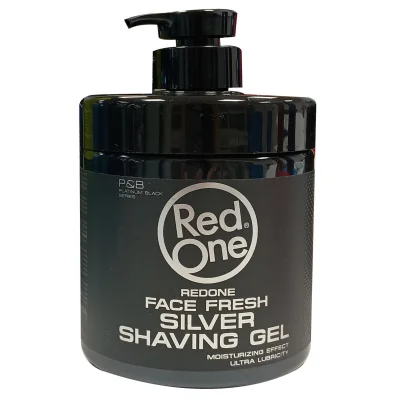 RedOne shaving gel 1000 ml. Silver.