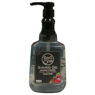 RedOne shaving gel 1000 ml. Men professional forest Fruit refreshing & lubricant.