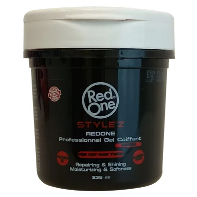 RedOne style'z professional hair gel 236 ml. Protein minibox.