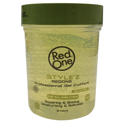 RedOne style'z professional hair gel 910 ml. Olive oil.